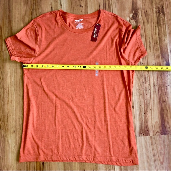 NEW Arizona Crewneck Tee Shirt XL Orange Men’s - Picture 5 of 13
